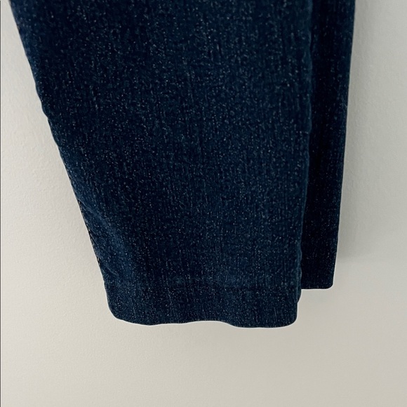 Signature by Levi Strauss Curvy Straight Leg Jeans in Dark Blue Wash Size 12 - Picture 7 of 15